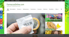 Desktop Screenshot of farmacosonline.com